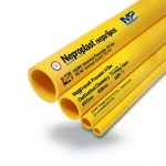 Neproplast HDPE Pipes PE 80 Nominal Pressure 10 Bar Outside Diameter 250 mm Thickness 18.4 mm Color Yellow
