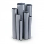 UPVC Pipes Modern Technology Nominal Pressure 6 Bar Outside Diameter 140 mm Thickness 3.8 mm Gray Colour