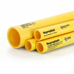 Neproplast  HDPE Pipes PE 80 Pressure 6 Bar Outside Diameter 140 mm Thickness 6.4 mm Color Yellow
