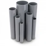 UPVC Pipes Modern Technology Nominal Pressure 6 Bar Outside Diameter 140.4 mm Thickness 4.4 mm Gray Colour