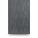 Wavy wallpaper, dark gray color, length 10 m, width 0.53 m, model 10033-15 