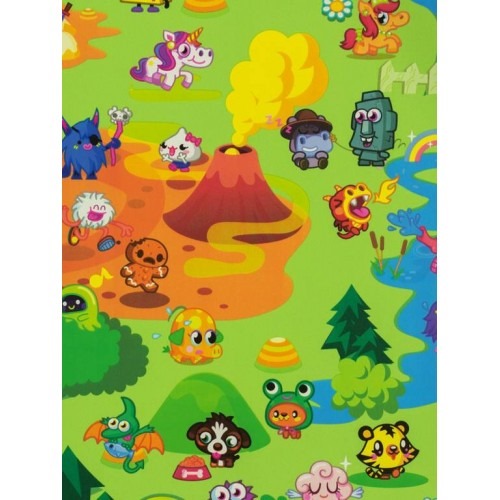 Youth and Children Wallpaper 10m x 0.53m Multicolor, Model 70241