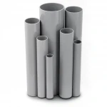 UPVC Pipes Modern Technology  Nominal Pressure 9 Bar Outside Diameter 168 mm Thickness 6.6 mm Gray Colour