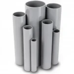 UPVC Pipes Modern Technology Nominal Pressure 12 Bar Outside Diameter 168 mm Thickness 8.8 mm Gray Colour