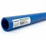 مواسير HDPE نيبروبلاست PE 80 ضغط 10 بار قطر خارجي 225 مم سمك 16.6 مم لون أزرق   