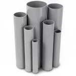UPVC Pipes  Modern Technology Nominal Pressure 9 Bar Outside Diameter 218.8 mm Thickness 7.8 mm Gray Colour