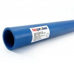 Neproplast HDPE Pipes PE 80 Nominal Pressure 10 Bar Outside Diameter 180 mm Thickness 13.3 mm Color Blue   