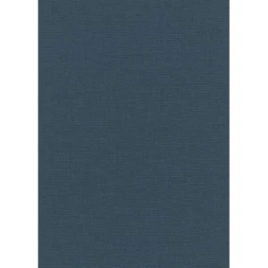 German Plain Wallpaper 10m x 0.53m Dark Blue, Model 1026208