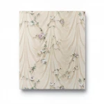 Italian wall decoration, size 10m x 0.73m, beige color, model 4231