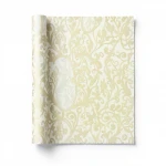 Italian Wallpaper creamy Color , Classic Design , Size 10mx0.70m, Model 14113