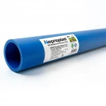 مواسير HDPE نيبروبلاست PE 80 ضغط 10 بار قطر خارجي 560 مم سمك 41.2 مم لون أزرق   
