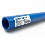 مواسير HDPE نيبروبلاست PE 80 ضغط 6 بار قطر خارجي 250 مم سمك 11.4 مم لون ازرق   