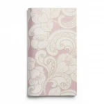 Italian wall covering, pink with beige color, length 10 m, width 0.73 m, model 4223