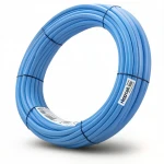 أنابيب HDPE نيبروبلاست PE 80 ضغط 10 بار قطر خارجي 110 مم سمك 8.1 مم لون أزرق   