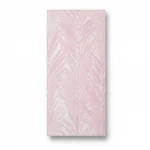 Leaf patterned wallpaper, pink color, length 10 m, width 0.53 m, model 10031-05
