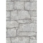 German Stone Wallpaper 10m x 0.53m Pale Gray, Model 1029714