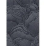 German Patterned Wall Covering 10m x 0.53m Dark Gray, Model 1029844