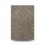 Italian Wallpaper Dark beige Color , Classic Design , Size 10mx0.70m, Model 14115