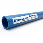 مواسير HDPE نيبروبلاست PE 80 ضغط 6 بار قطر خارجي 630 مم سمك 28.7 مم لون ازرق   