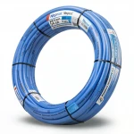 أنابيب HDPE نيبروبلاست PE 80 ضغط 4 بار قطر خارجي 63 مم سمك 2.0 مم لون ازرق   