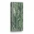 Leaf patterned wall decoration, dark green color, length 10 m, width 0.53 m, model 10031-07