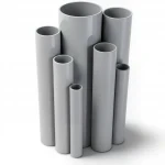 UPVC Pipes Modern Technology Nominal Pressure 10/20 Bar Outside Diameter 63 mm Thickness 3 mm Gray Colour