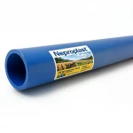مواسير HDPE نيبروبلاست PE 80 ضغط 4 بار قطر خارجي 450 مم سمك 13.8 مم لون ازرق   