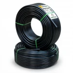 أنابيب HDPE نيبروبلاست PE 80 ضغط 4 بار قطر خارجي 63 مم سمك 2.0  مم لون اسود