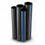 مواسير HDPE نيبروبلاست PE 80 ضغط 4 بار قطر خارجي 140 مم سمك 4.3 مم لون اسود