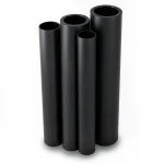 مواسير HDPE نيبروبلاست PE 80 ضغط 4 بار قطر خارجي 250 مم سمك 7.7 مم لون اسود