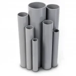 UPVC Pipes Modern Technology Nominal Pressure 10/20 Bar Outside Diameter 63 mm Thickness 3 mm Gray Colour