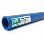 مواسير HDPE نيبروبلاست PE 80 ضغط 4 بار قطر خارجي 500 مم سمك 15.3 مم لون ازرق   
