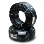 أنابيب HDPE نيبروبلاست PE 80 ضغط 4 بار قطر خارجي 63 مم سمك 2.0  مم لون اسود