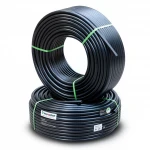 أنابيب HDPE نيبروبلاست PE 80 ضغط 4 بار قطر خارجي 75 مم سمك 2.3  مم لون اسود