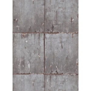 German Wall Decoration Wallpaper Gray 10m x 0.53m, Model 10084-10