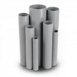 UPVC Pipes Modern Technology Nominal Pressure 6/20 Bar Outside Diameter 140 mm Thickness 4.1 mm Gray Colour