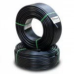 أنابيب HDPE نيبروبلاست PE 80 ضغط 4 بار قطر خارجي 90 مم سمك 2.8 مم لون اسود