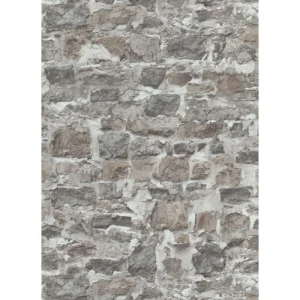 German Wall Decoration 10m x 0.53m Pale Grey, Model 10092-02