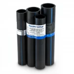 Neproplast  HDPE Pipes PE 80 Pressure 4 Bar Outside Diameter 200 mm Thickness 6.2  mm Color Black