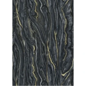 German Wallpaper 10m x 0.53m Dark Grey, Model 10149-15