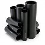 مواسير HDPE نيبروبلاست PE 80 ضغط 4 بار قطر خارجي 140 مم سمك 4.3 مم لون اسود