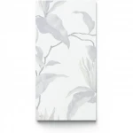 Floral wall decoration, pale gray color, length 10 m, width 0.53 m, model 440423 