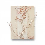 Italian wallpaper, beige color, length 10 m, width 1.06 m, model 3022