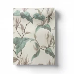 German floral wallpaper, size 10 m x 0.53 m, beige color, model 440409  