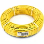 أنابيب HDPE نيبروبلاست PE 80 ضغط 4 بار قطر خارجي 110 مم سمك 3.4  مم لون أصفر 
