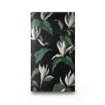 Floral wall decoration, black color, length 10 m, width 0.53 m, model 440447 