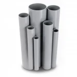 UPVC Pipes Modern Technology Nominal Pressure 10/20 Bar Outside Diameter 200 mm Thickness 9.6 mm Gray Colour