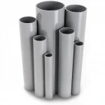 UPVC Pipes Modern Technology Nominal Pressure 6/20 Bar Outside Diameter 250 mm Thickness 7.3 mm Gray Colour