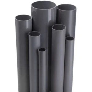 UPVC Pipes 2 Inch Size Thickness 2.4 mm Gray Color