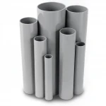 UPVC Pipes Modern Technology Nominal Pressure 6/20 Bar Outside Diameter 280 mm Thickness 8.2 mm Gray Colour